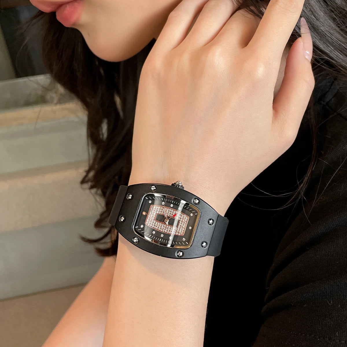 CILOA high quality quartz watches for women luxury brands ladies watch woman automatic movement mechanical Women's waterproof